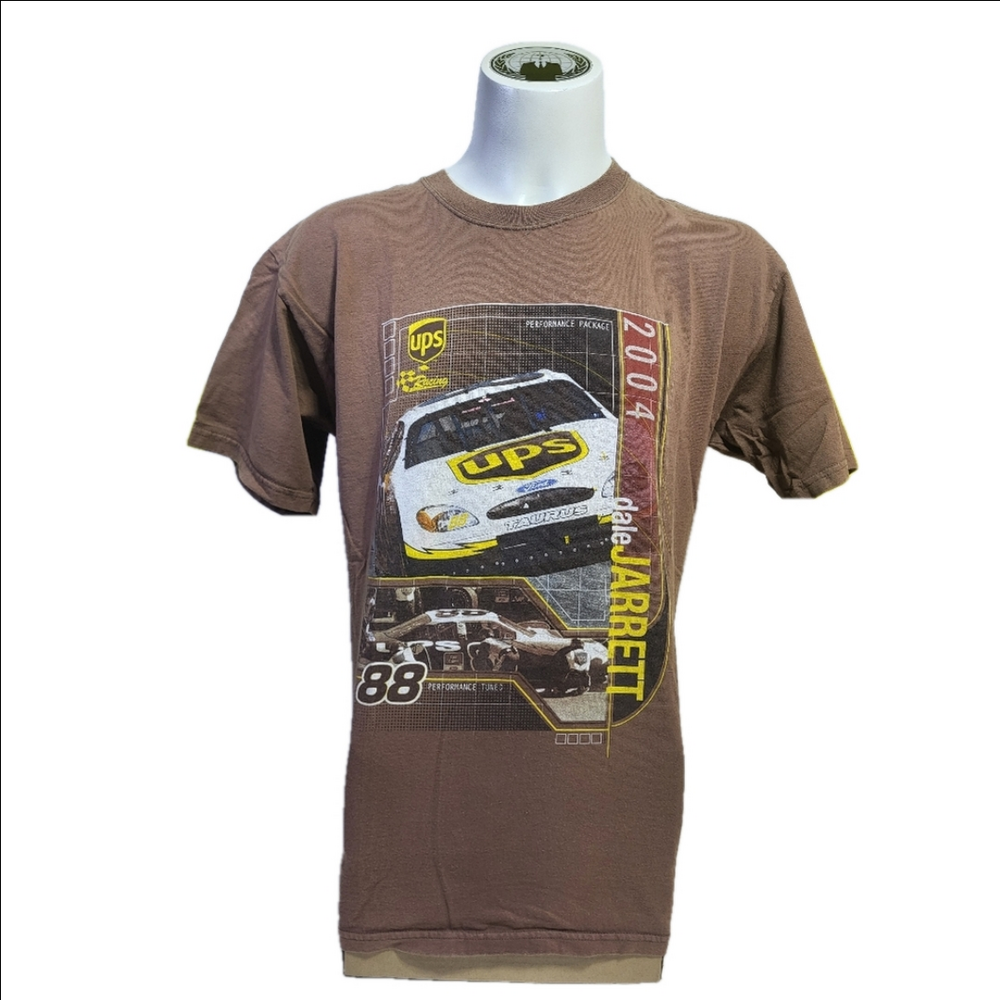 Dale Jarrett 88 Brown Graphic T-Shirt